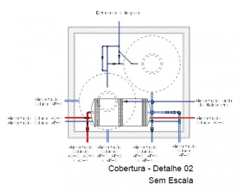 Empresa de Projeto Hidráulico água Fria Porto Feliz - Projeto Hidráulico Banheiro Coletivo