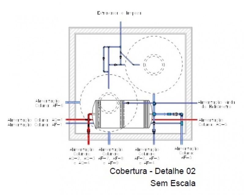 Empresa de Projeto Hidráulico de água Fria Cotia - Projeto de Hidráulica Predial