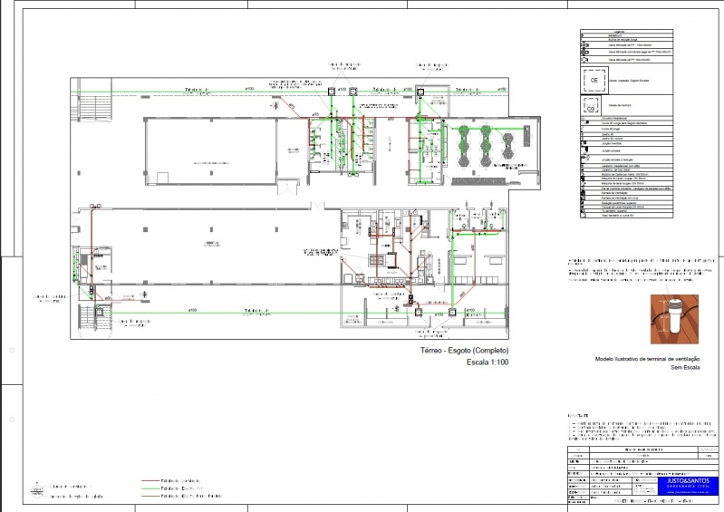 Projeto de Hidráulica Predial Salto de Pirapora - Projeto Hidráulica Industrial