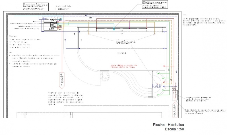 Projeto Hidráulica de Piscina Preço Pilar do Sul - Projeto Hidráulica Residencial