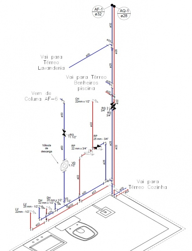 Projeto Hidráulico água Fria Preço Salto de Pirapora - Projeto Hidráulica Industrial