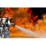 treinamento de combate a incêndio para construção civil